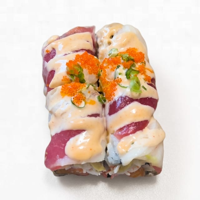 Cherry Blossom Sushi Roll.