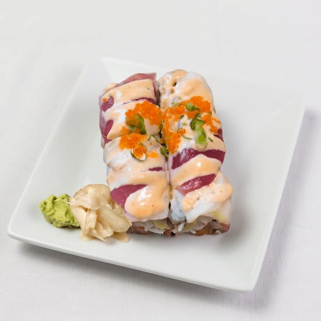 Cherry Blossom Sushi Roll.