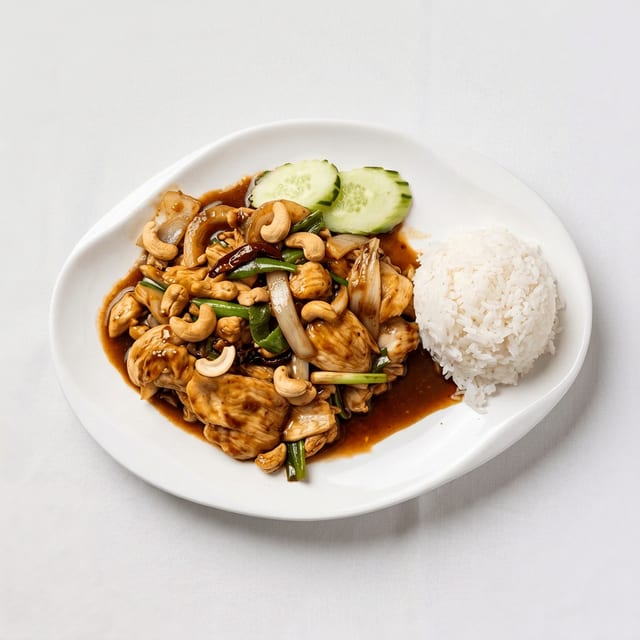 Cashew Nut Chicken.