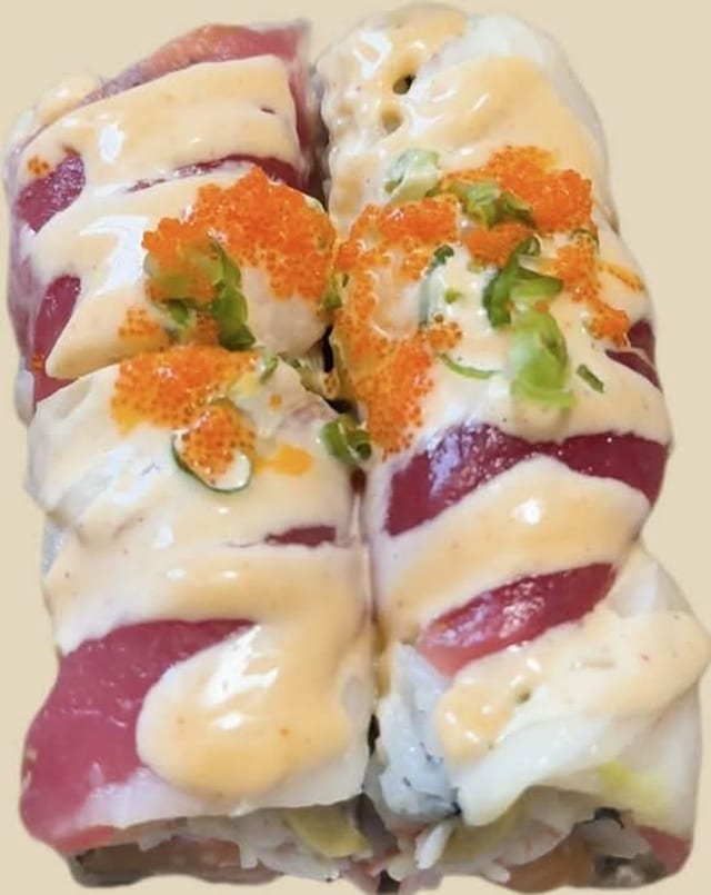 Cherry Blossom Sushi Roll.