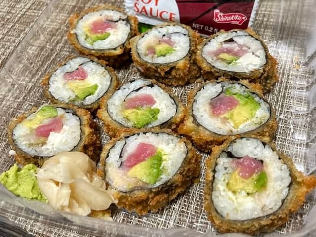 Crunchy Tempura Roll.