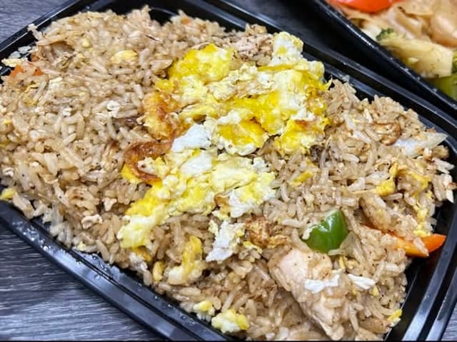 Spicy Basil Fried Rice.